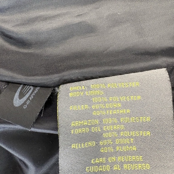 Kenneth Cole Reaction Quilted Down Feather Puffer Vest Black Women's Sz XL - Picture 5 of 9